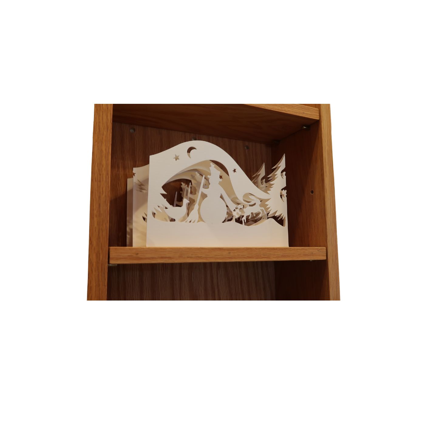 Snowman Paper Runner in Ivory