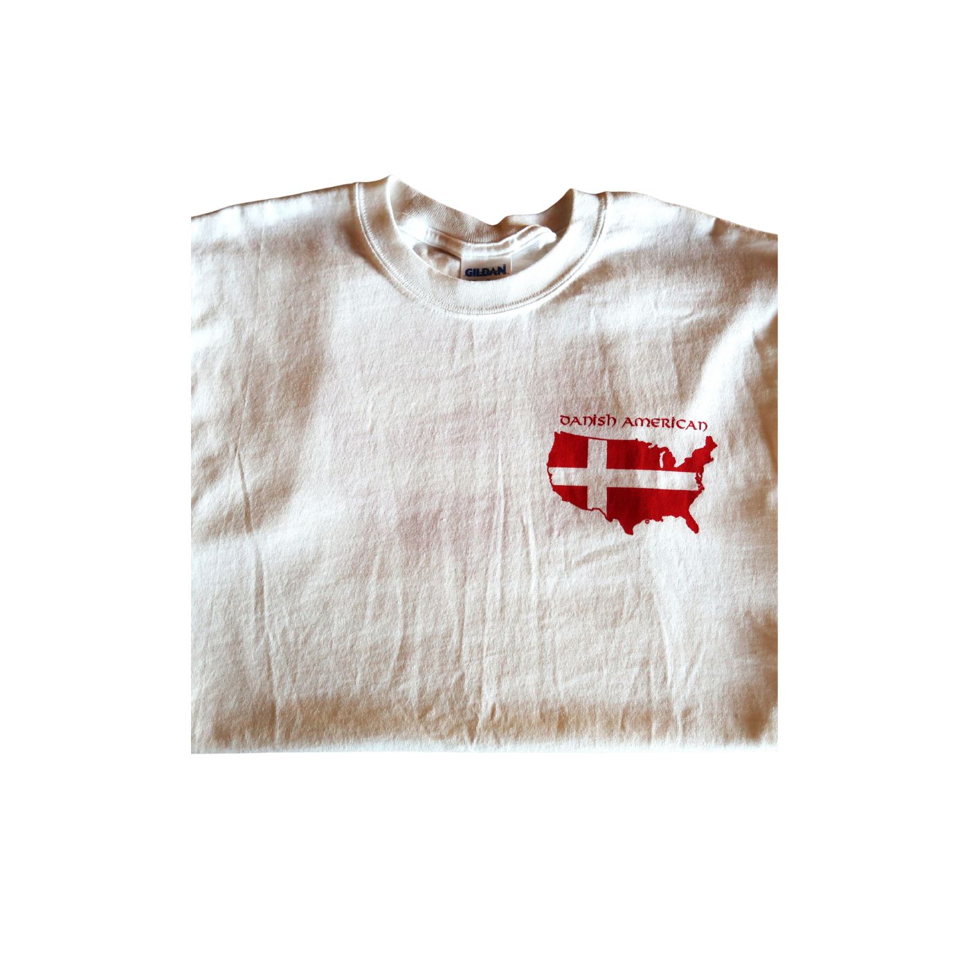 Danish America - Dansk Amerikaner T-shirt