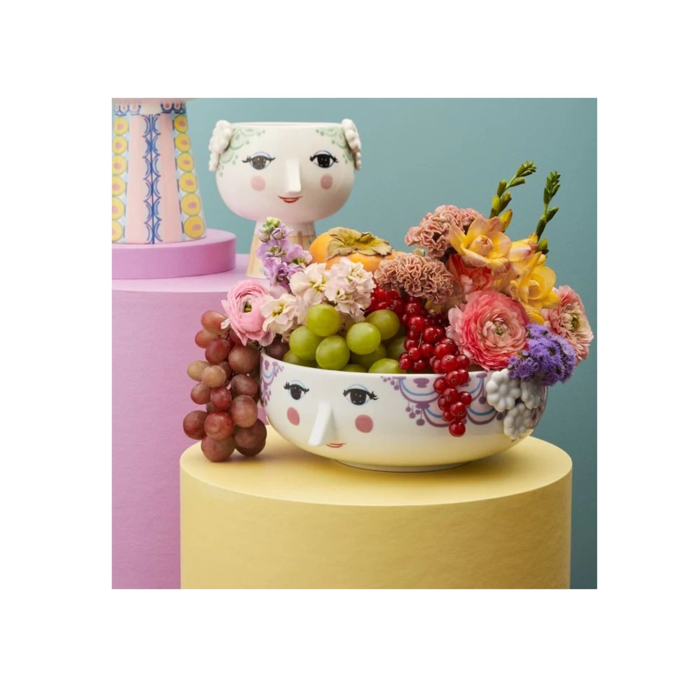 Eva Bowl in Purple by Bjorn Wiinblad