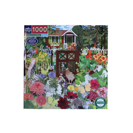 Scandinavian Garden 1000-Piece Puzzle