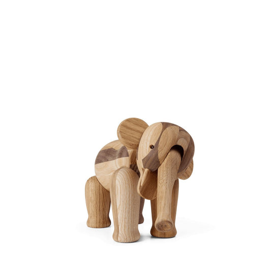 Kay Bojesen Mini Reworked Wood Elephant Figurine - 70th Anniversary