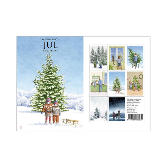 Christmas (Jul) Notecards - Set of 8