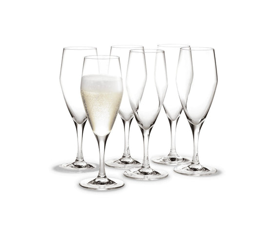 Holmegaard Perfection Champagne Flute - Set of Six