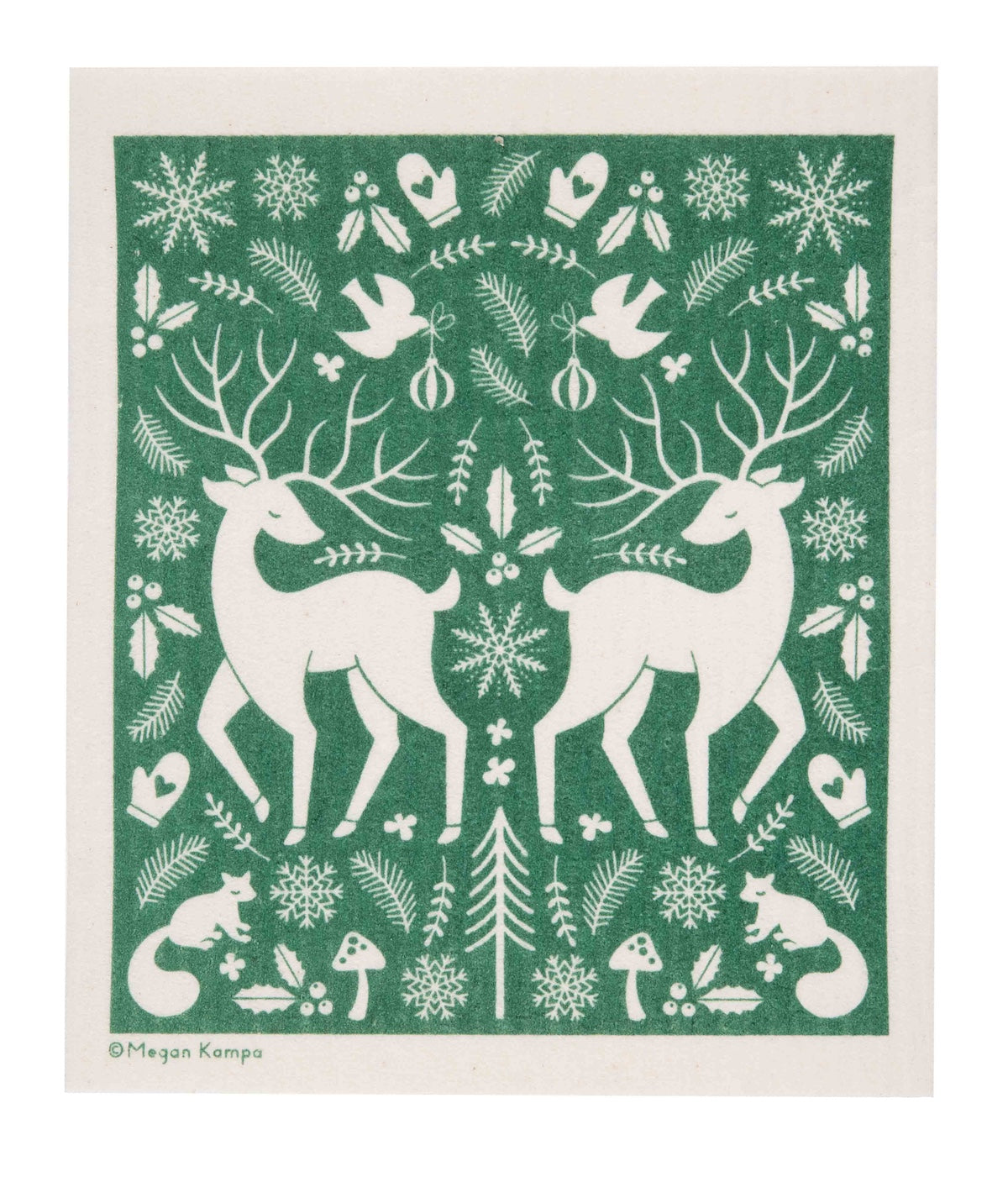 MK Deer Cellulose Cloth - Green