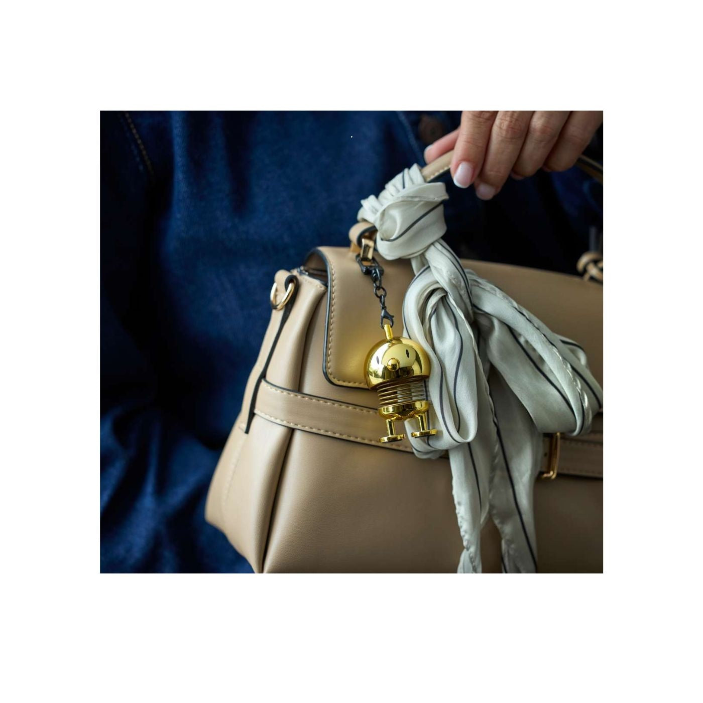 Hoptimist Bag Charm - Gold