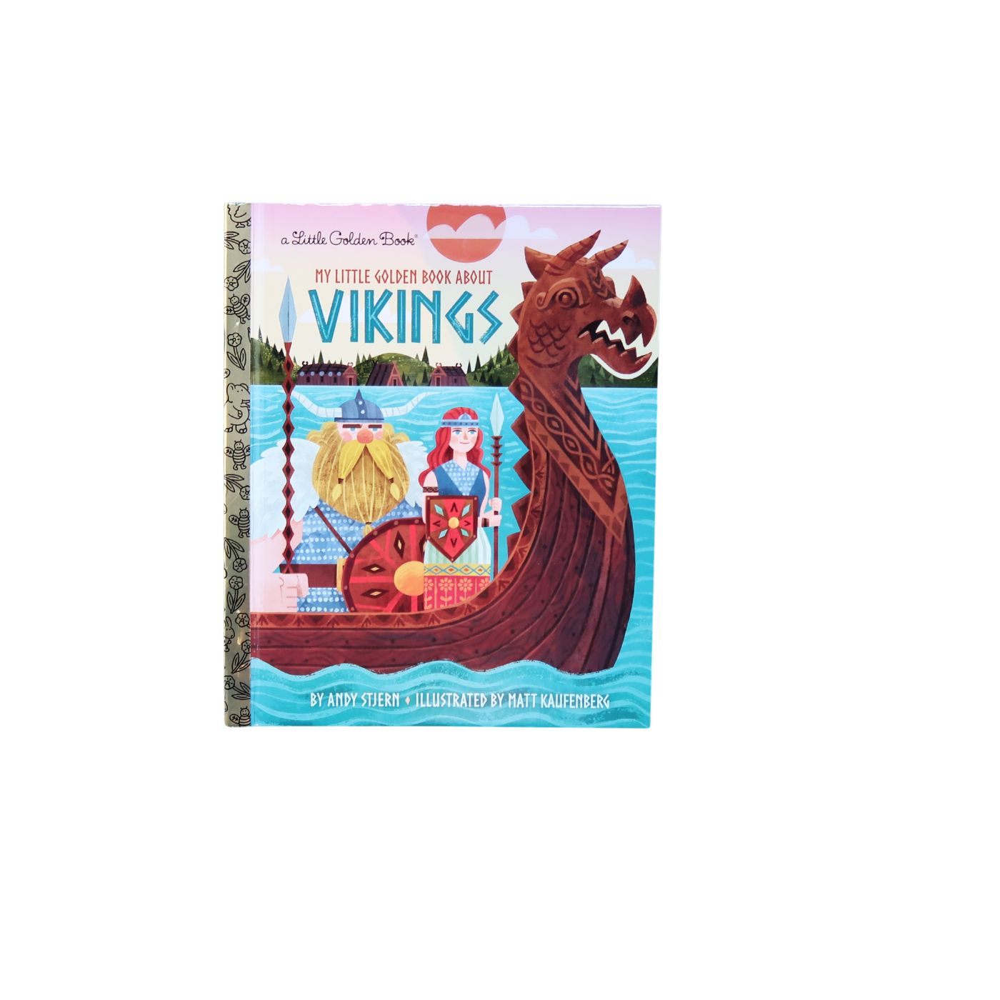 A Little Golden Book About Vikings - Hardcover