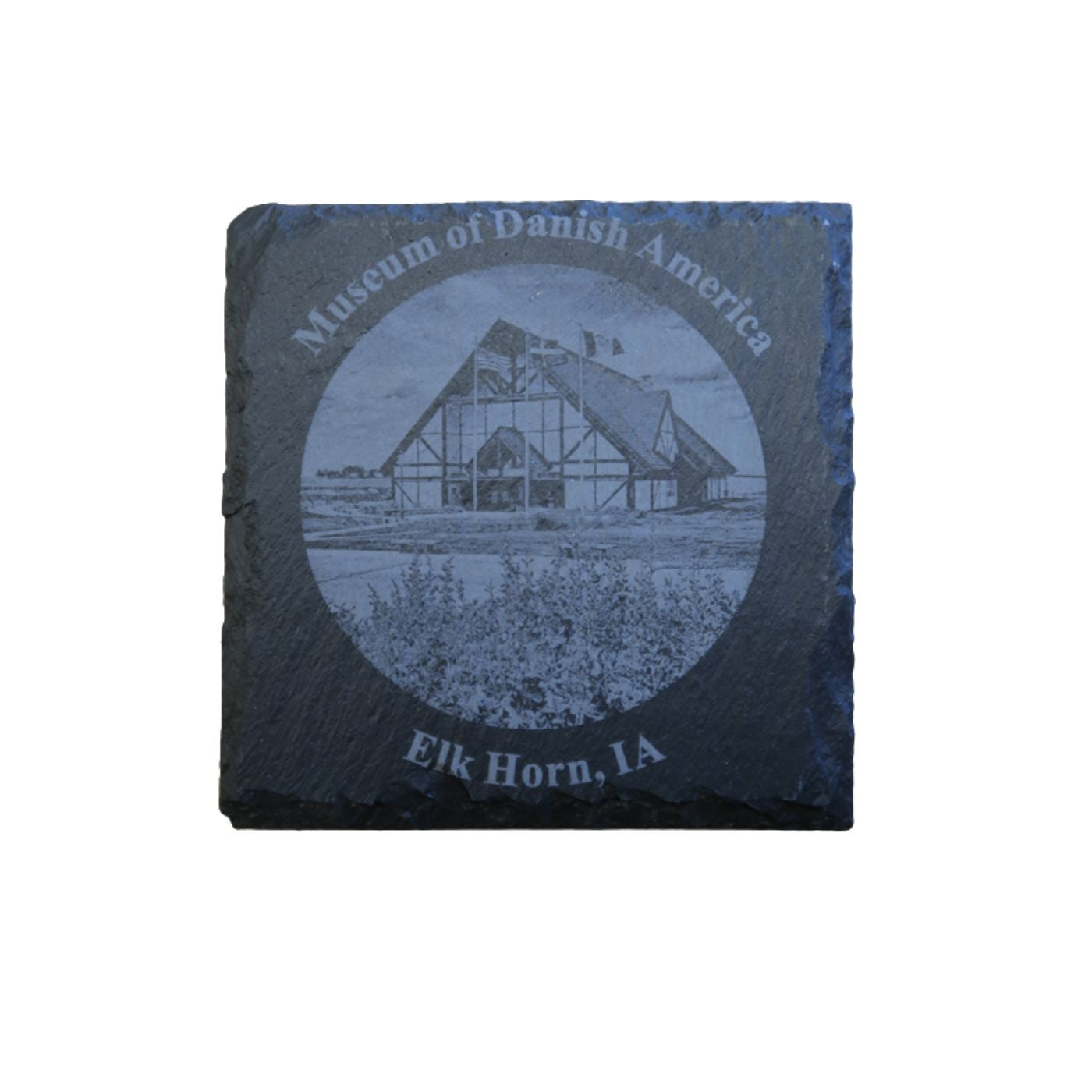 Slate Coaster - Museum of Danish America