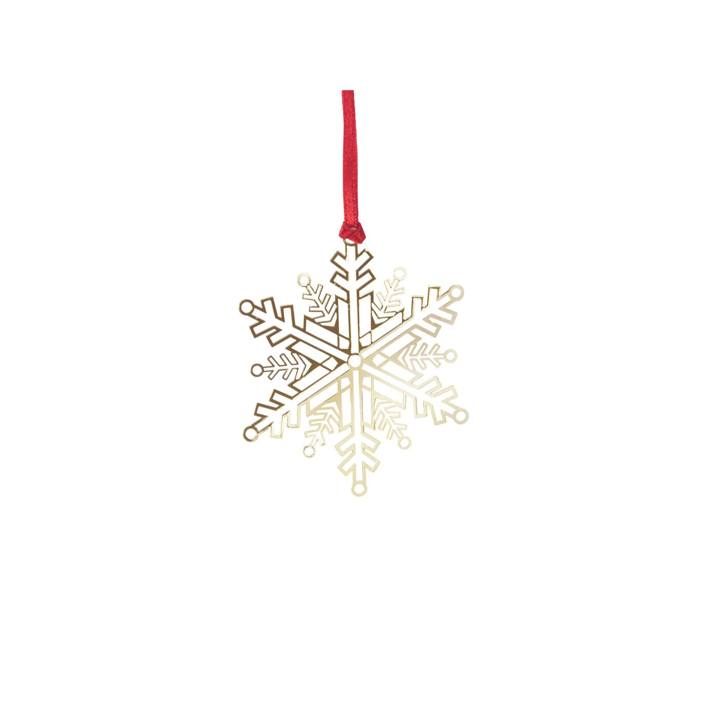 Snowstar Ornament - Gold