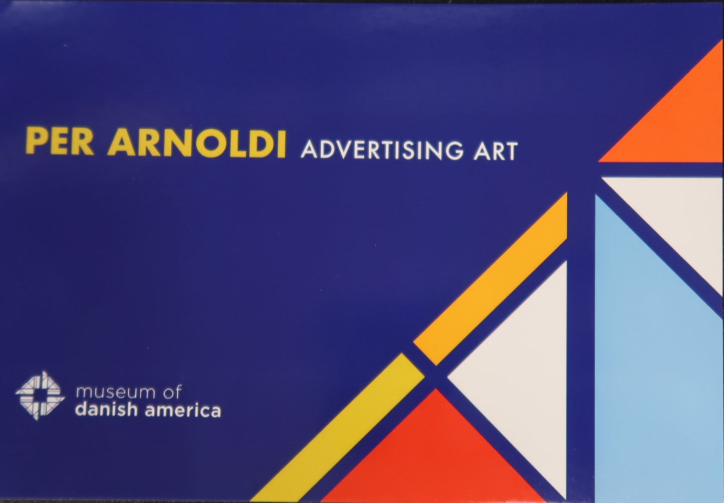 Museum of Danish America Postcard - Per Arnoldi Advertising Art Exhibit