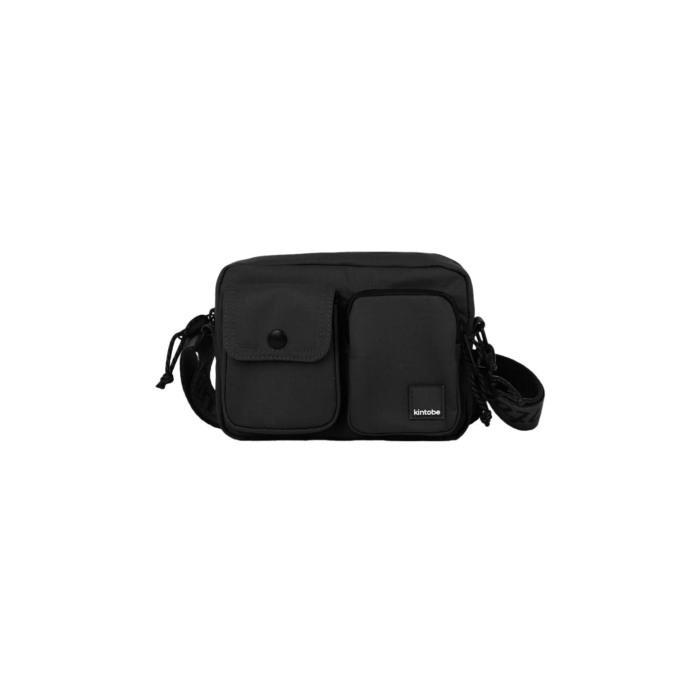 Mini Miles Black Cross-Body Bag by Kintobe
