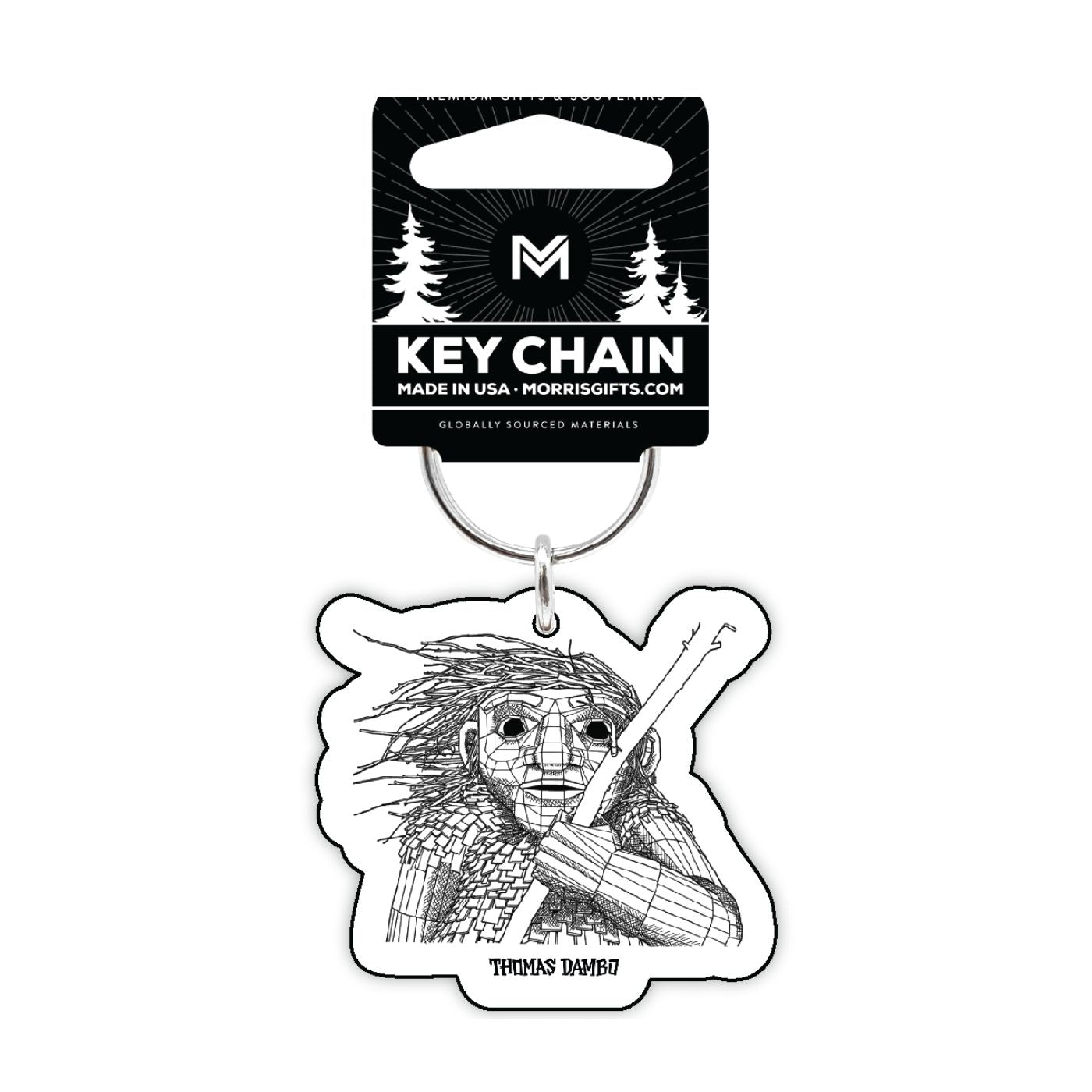 TD Keychain Fjord Færgemand Closeup