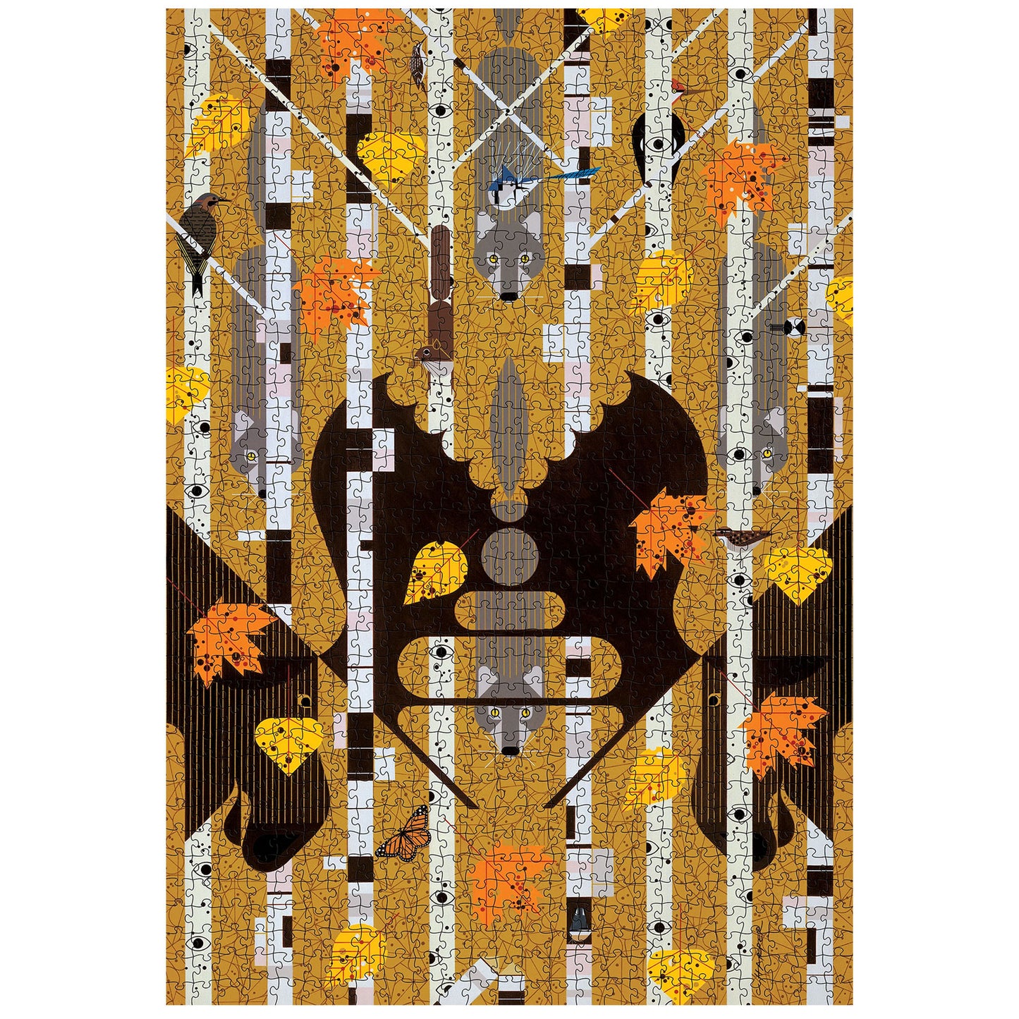 Charley Harper Isle Royale 1,000-Piece Puzzle