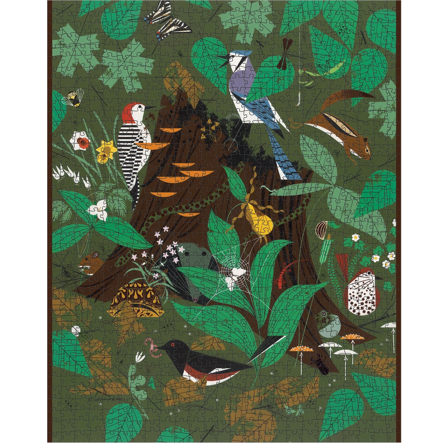 Charley Harper Woodland Wonders 1,000-Piece Puzzle