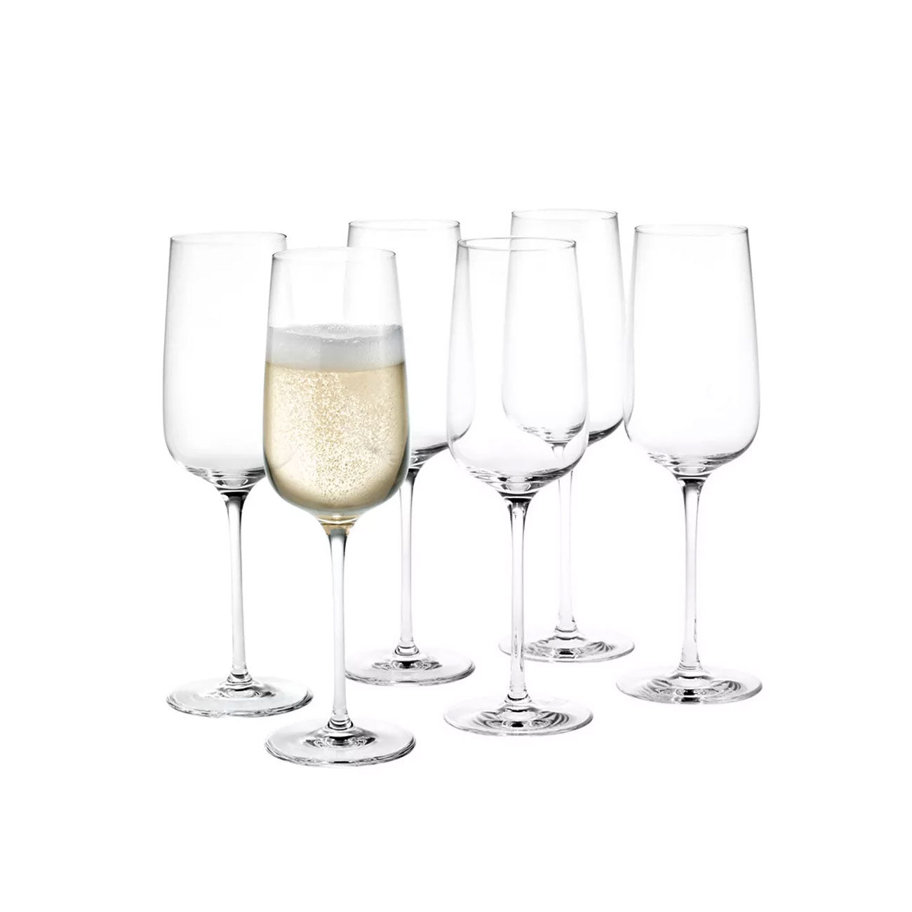 Holmegaard Bouquet, Champagne Flute - Set of 6