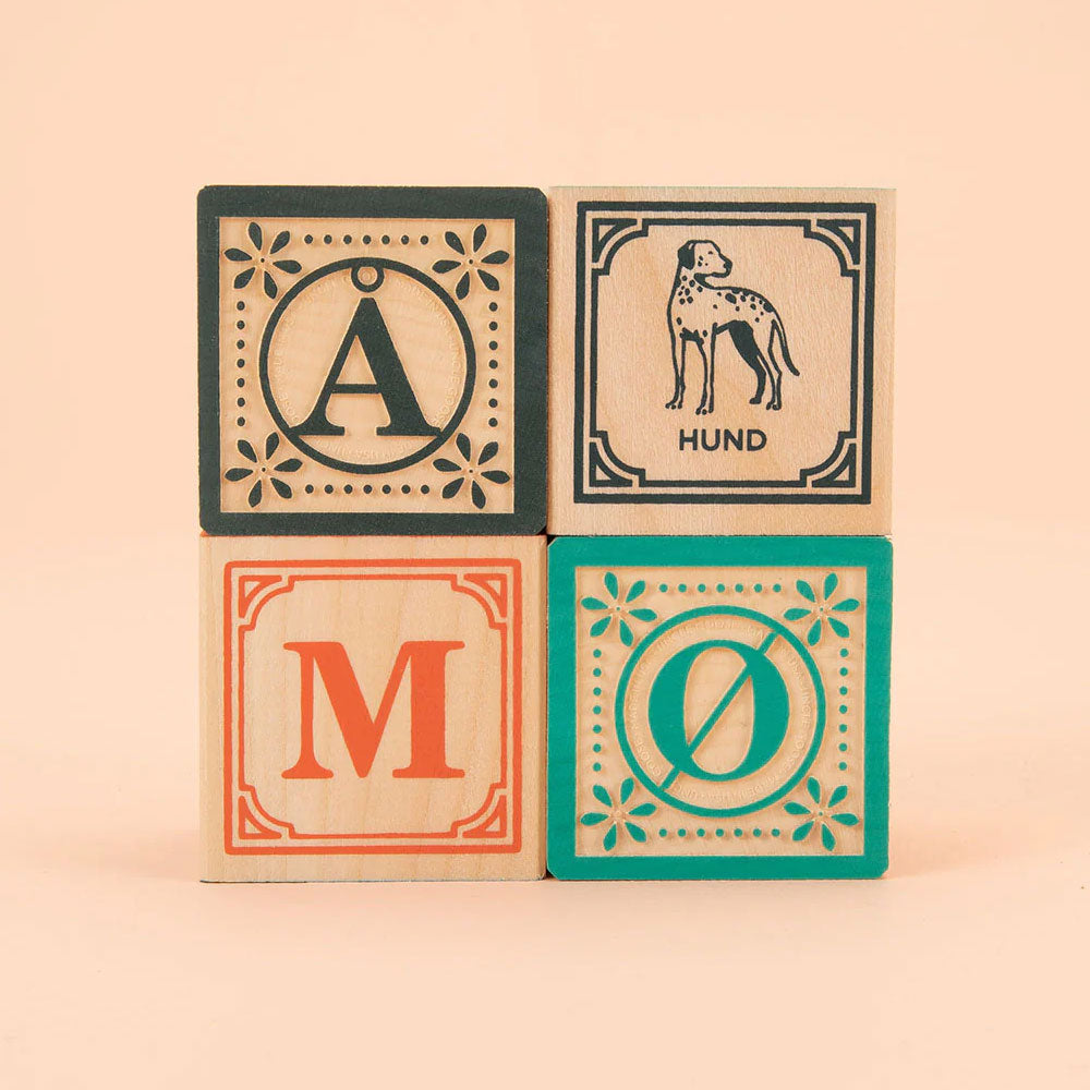 Classic Wood Blocks in Danish