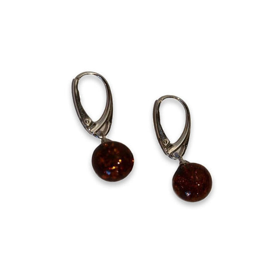 Delaney - Amber Earrings
