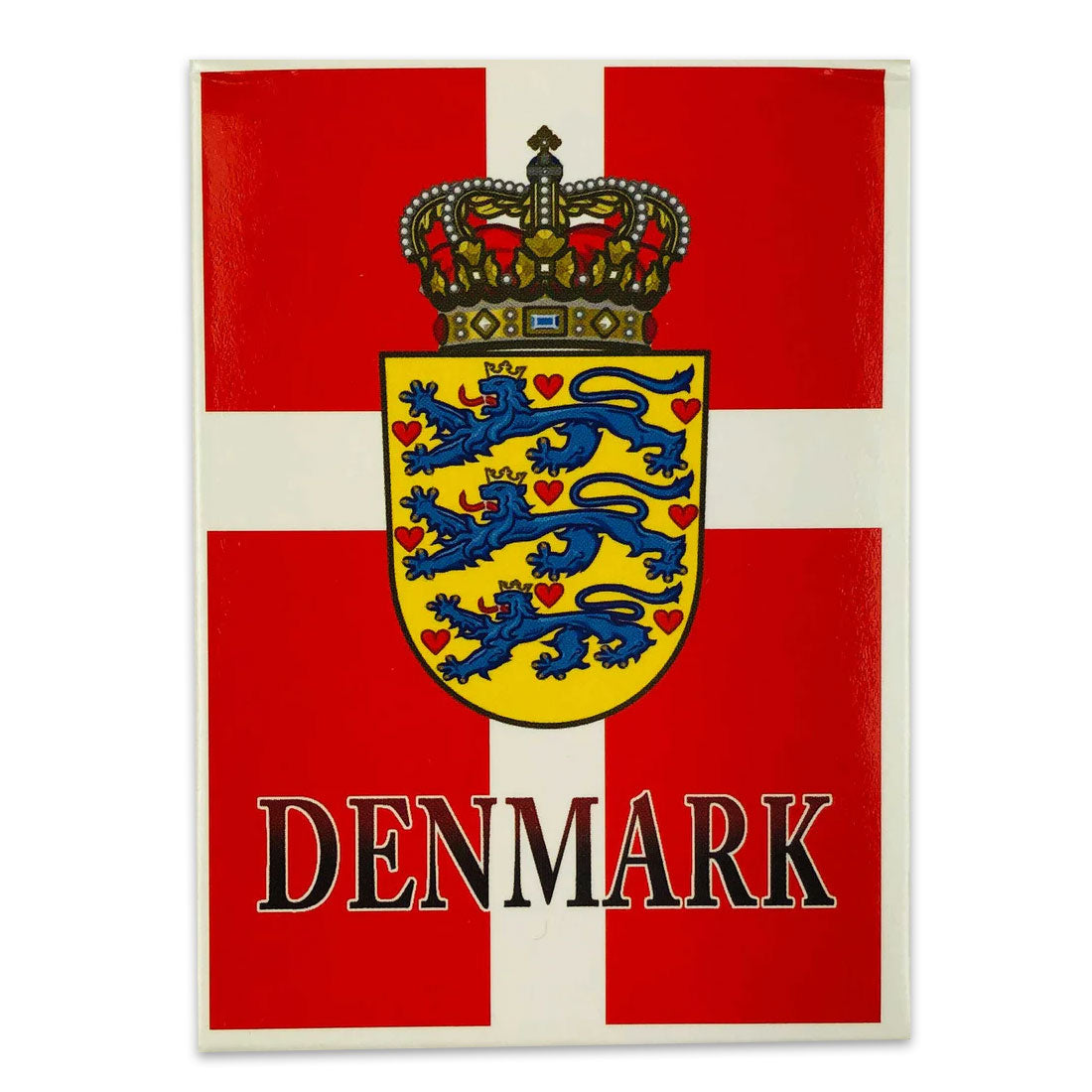 Denmark Flag & Crest Playing Cards
