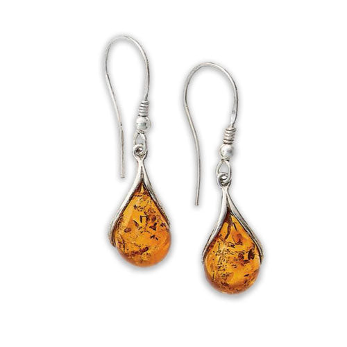 Dorte - Amber Earrings