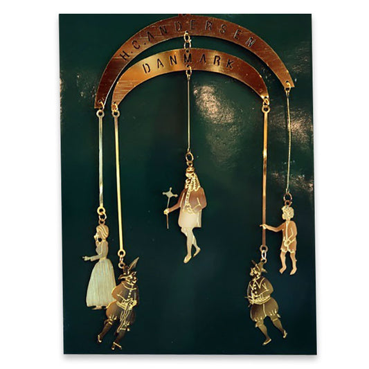 Emperor's New Clothes Brass Mobile