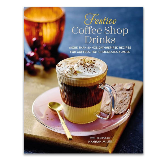 Festive Coffee Shop Drinks - Hardcover Book