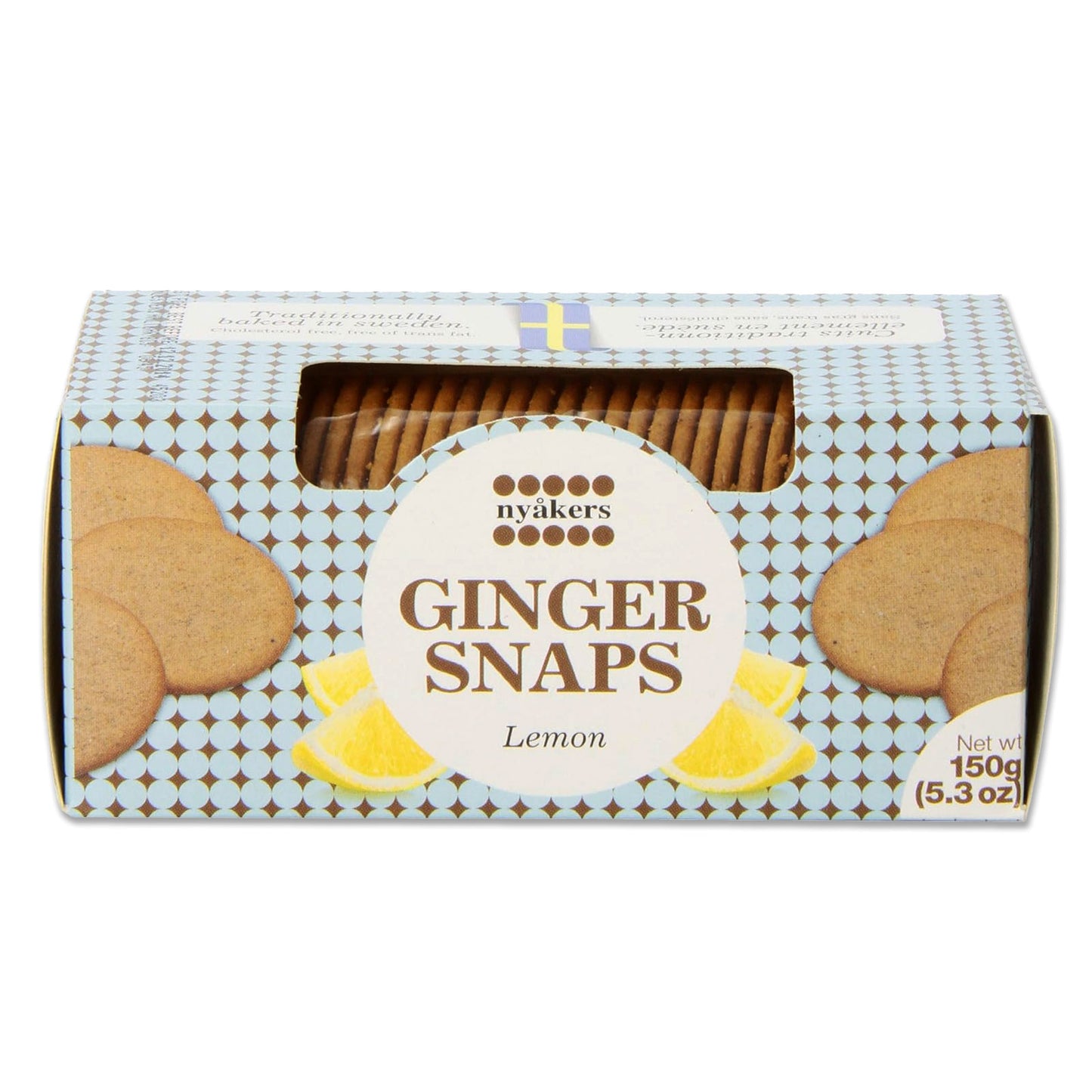 Hint of Lemon Gingersnaps