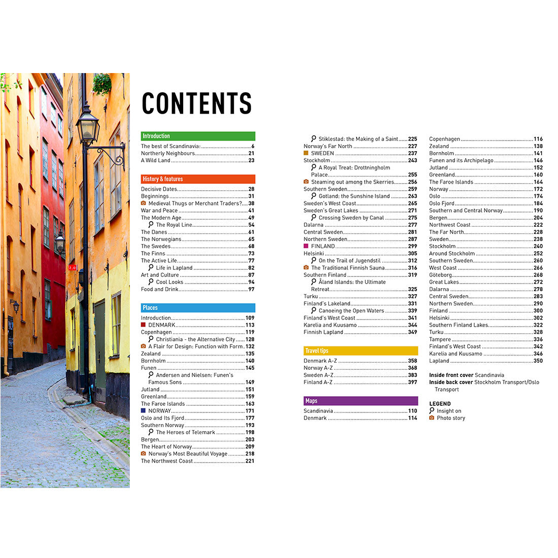 Scandinavia Travel Guide - Paperback Book