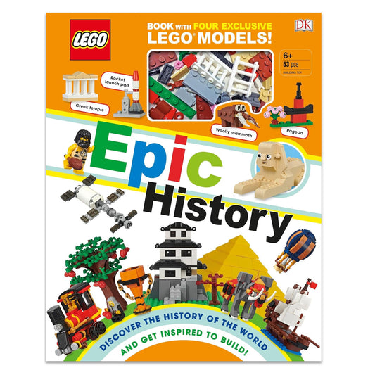 LEGO Epic History - Hardcover Book