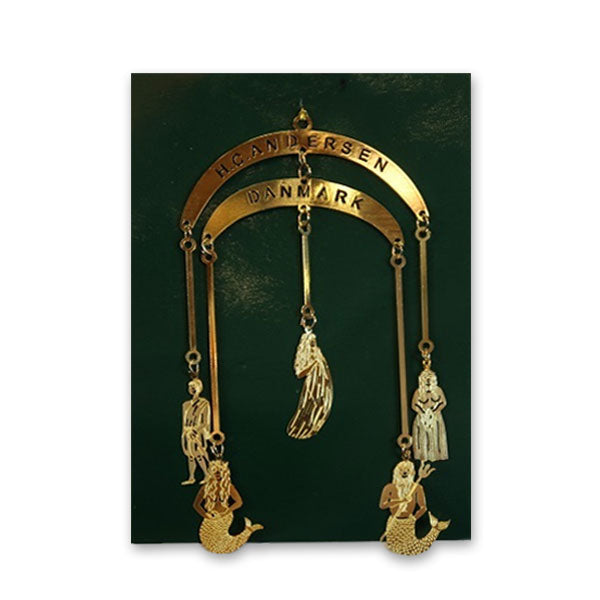 Little Mermaid Brass Mobile