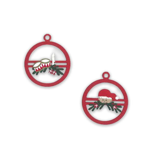 Nisse and Drum Papirklip Mobile - Set of 2
