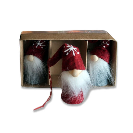Party of Three Nisser Ornaments