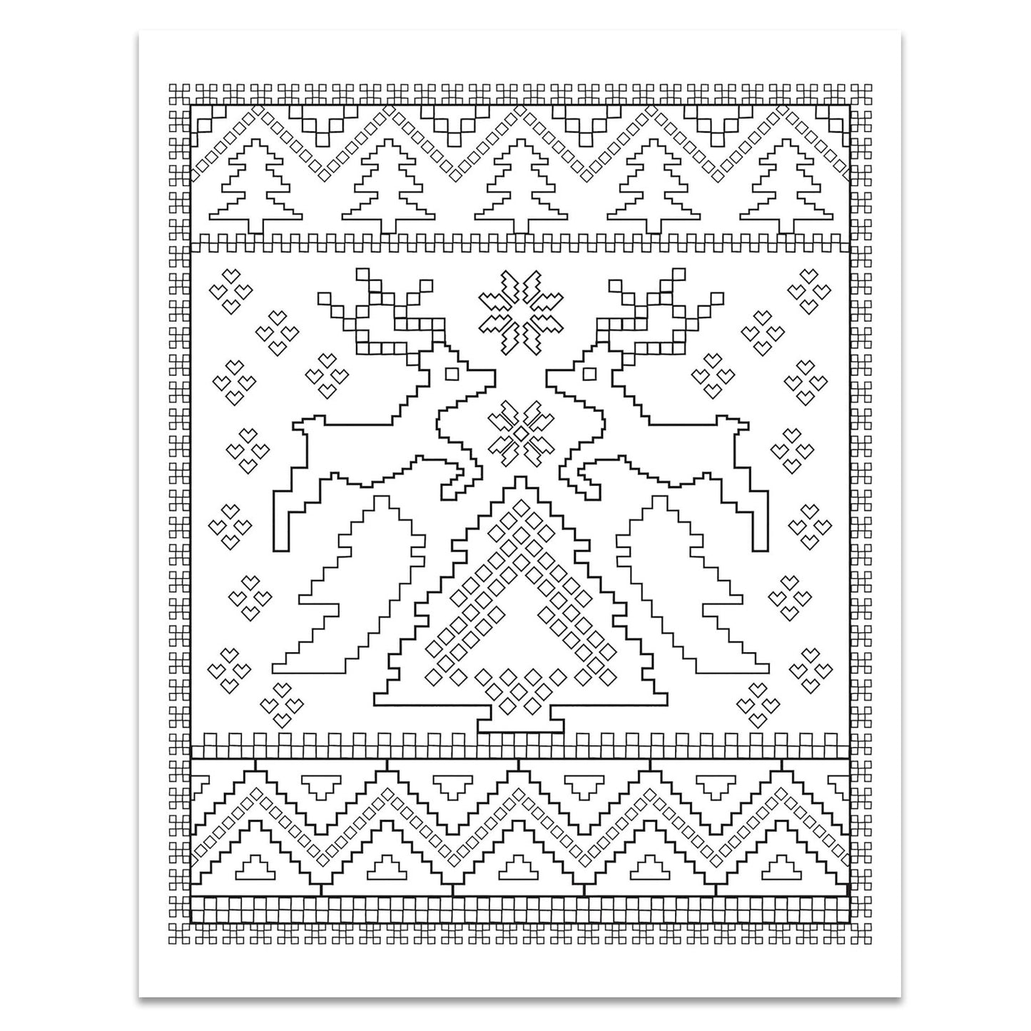 Nordic Designs Coloring Book