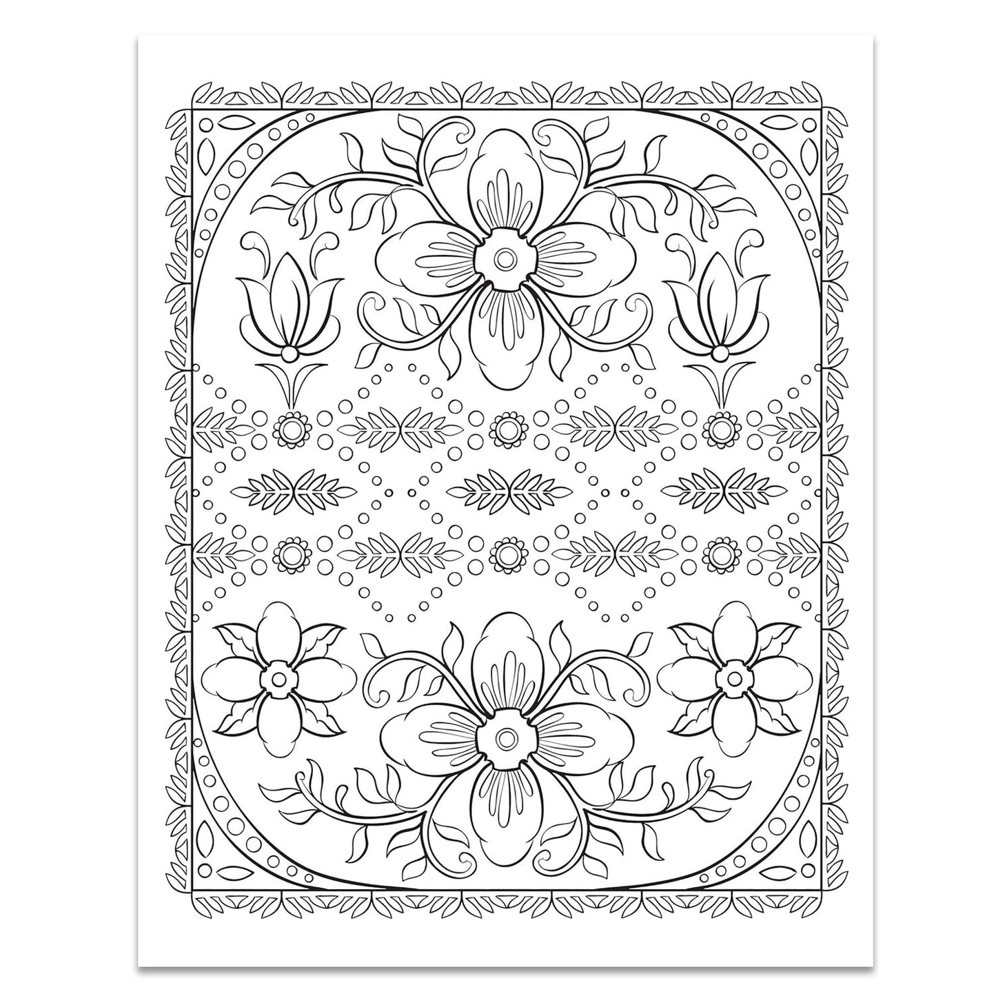 Nordic Designs Coloring Book