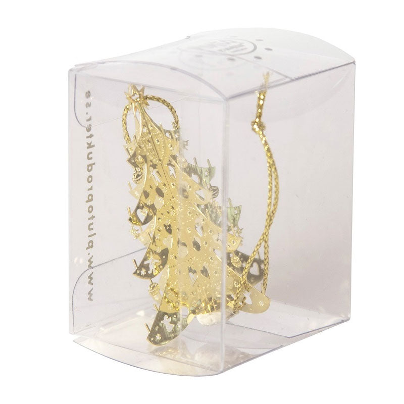 Gold 3D Tree Ornament