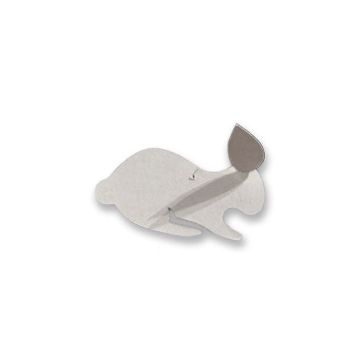 Bunnies Die-Cut Ornaments - Pack of 5