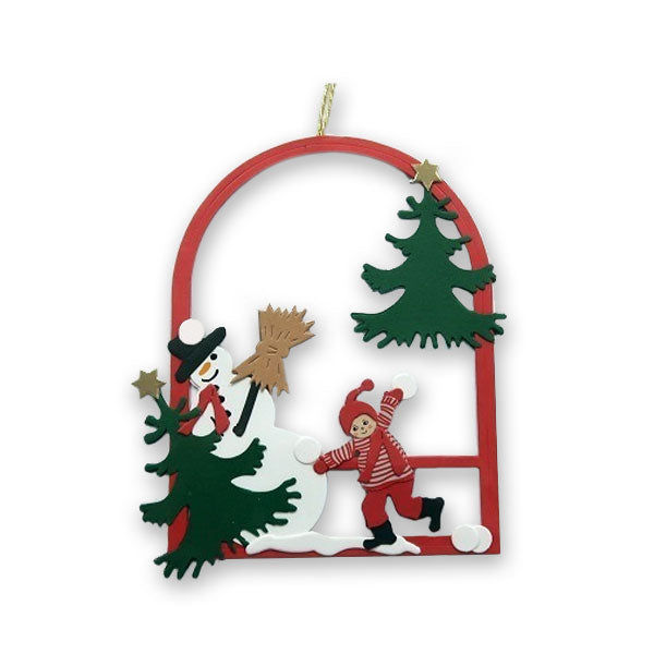 Snowball Fight Papirklip Ornament