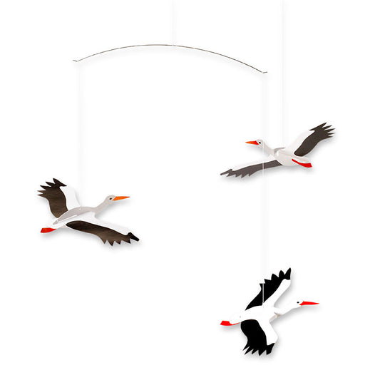 Flensted Danish Lucky Storks Mobile