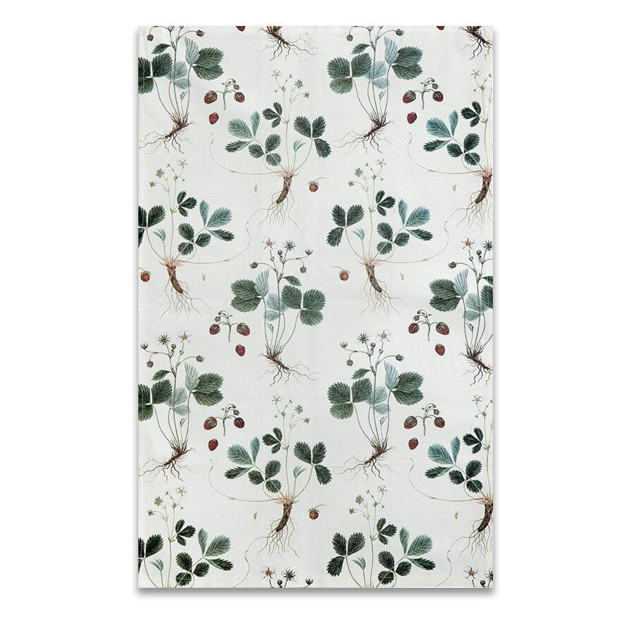 Wild Strawberries Tea Towel
