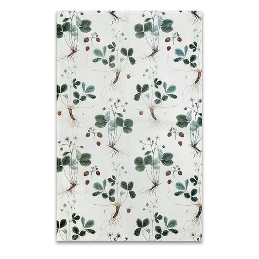 Wild Strawberries Tea Towel