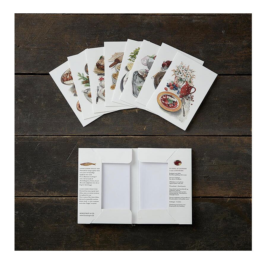 A Taste of Denmark (En Smag af Danmark) Notecards - Set of 8