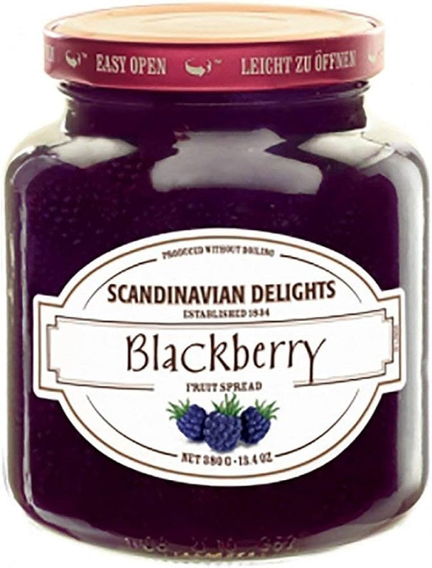 Curated visual reference: Visual Reference: Scandinavian Delights Fruit Spreads Various Flavors