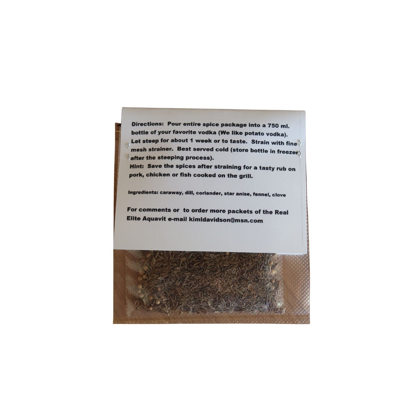 Aquavit Mix Kim's Real Elite Aquavit