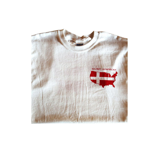 Danish America - Dansk Amerikaner T-shirt