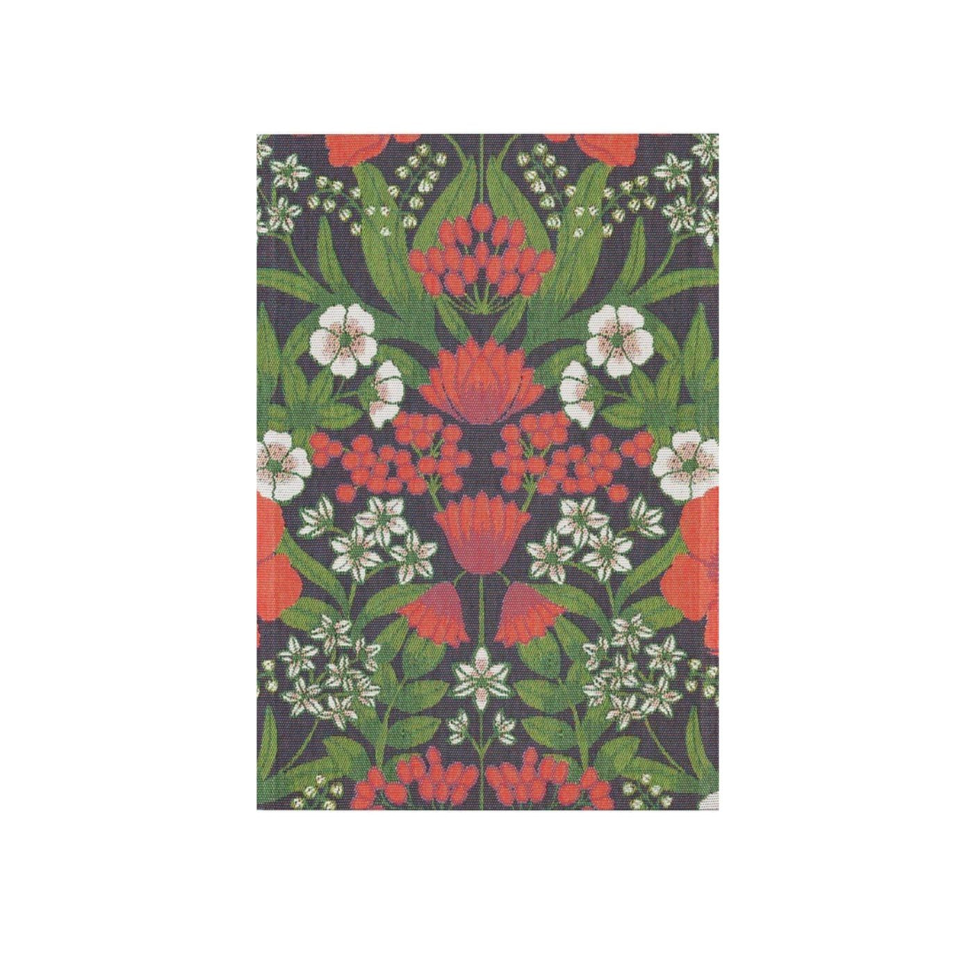 Christmas Flowers (Julblommor) Woven Towel