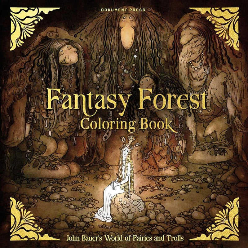 Fantasy Forest Coloring Book - Softcover