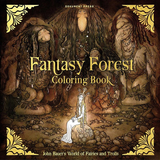 Fantasy Forest Coloring Book - Softcover