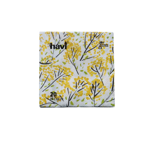 Goldenrods Napkins Pack of 20 - Various Sizes