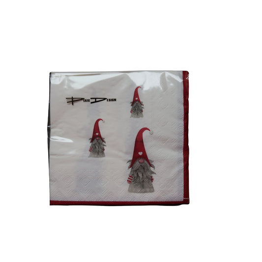 Three Nisse Napkins Package of 20