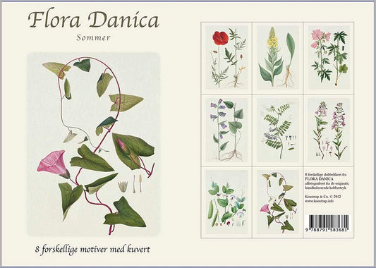 Flora Danica Individual Card and Envelope - Assorted