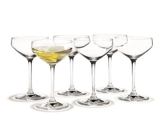 Holmegaard Perfection Martini Coupe Glass - Set of Six
