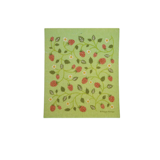 Strawberry Patch Cellulose Cloth
